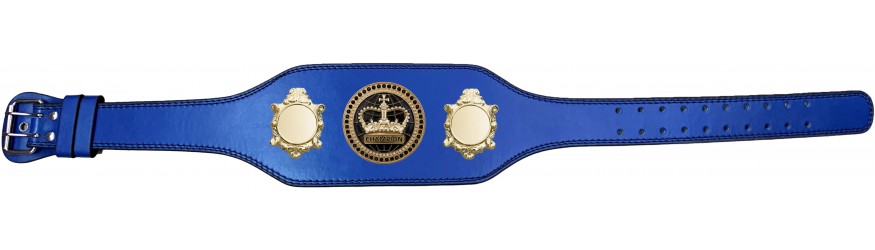 CHAMPIONSHIP BELT - BUD003/G/BLKGEM - AVAILABLE IN 4 COLOURS
